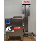 Used Laska WW 130 angle-grinder with loading device for 200 liters